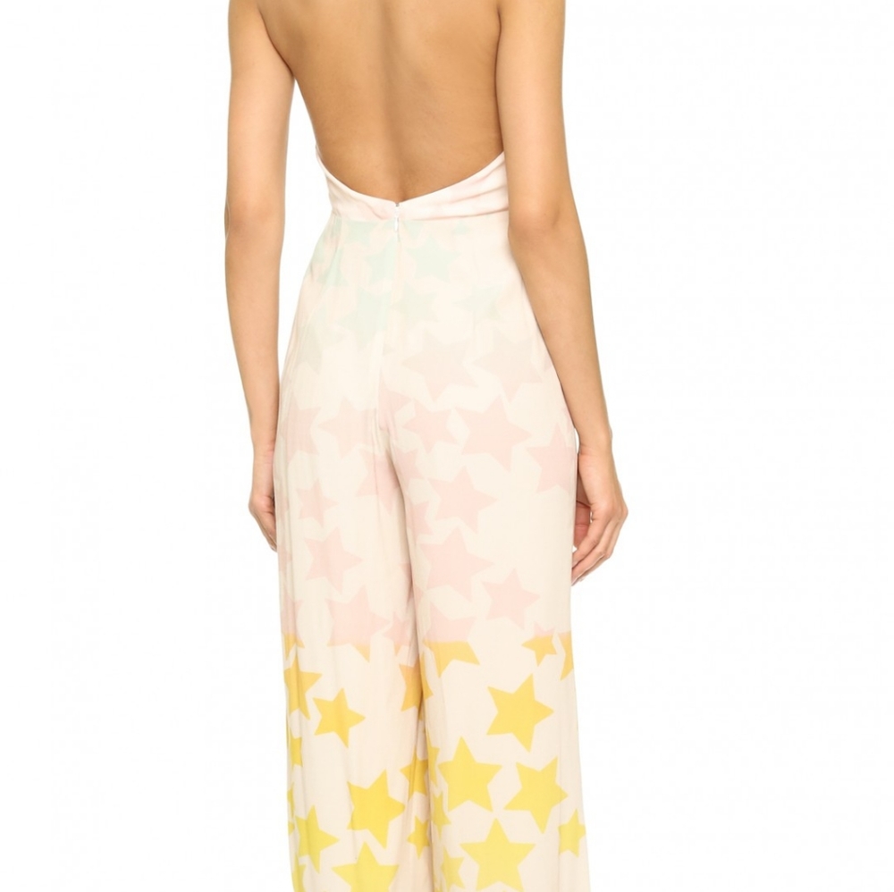Mara Hoffman Pastel Star Print Jumpsuit - Picture 3 of 14